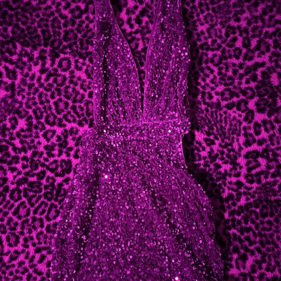 XS SILVER SPARKLE BIRTHDAY DRESS - Picture 3 of 3